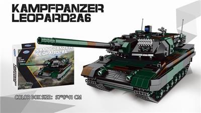 豹2a6坦克  1346PCS - OBL836836