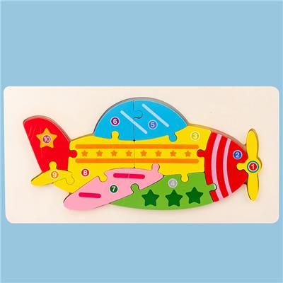 DIGITAL MOSAIC OF WOODEN STEREO AIRCRAFT - OBL836938
