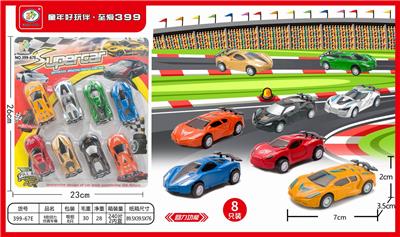 8 KINDS OF RETURN FORCE SIMULATION CAR MODELS - OBL837153