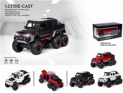 1: 22 BENZ G-CLASS 6 * 6 - OBL837951
