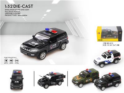 BAIC SMALL WHEEL POLICE CAR - OBL838026