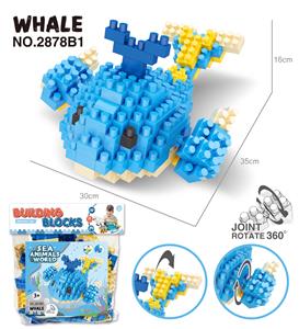 WHALES CAN ROTATE LARGE PARTICLE BLOCKS (185PCS) - OBL838127