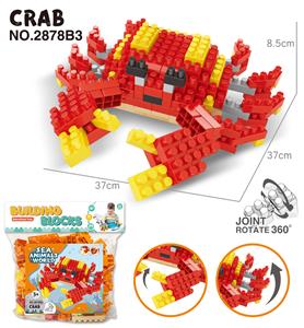 CRAB ROTATABLE LARGE PARTICLE BUILDING BLOCKS (184PCS) - OBL838129