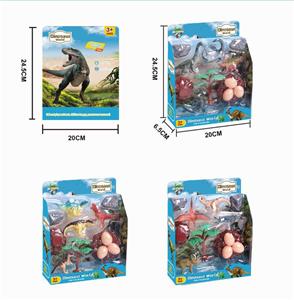 小恐龙组合场景套装（3款混装） - OBL838724