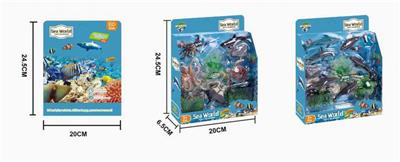 小海洋组合场景套装（2款混装） - OBL838726