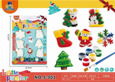 PLASTER PAINTING - CHRISTMAS. - OBL839227
