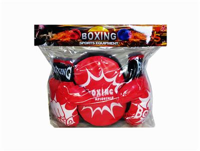 RED EXPLOSIVE BOXER TARGET - OBL839756