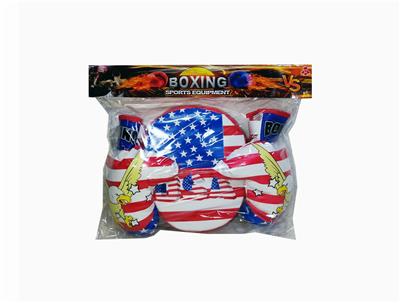 AMERICAN FLAG BOXER TARGET - OBL839757