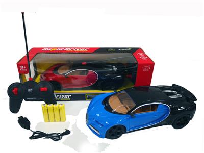 1：14四通灯光布加迪遥控车
 - OBL840154