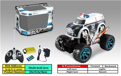 OFF ROAD POLICE VEHICLE / 1:16 - OBL840238