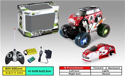 OFF ROAD CARTOON CAR / 1:16 - OBL840277