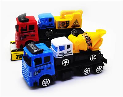 惯性拖头带回力工程车 - OBL840407