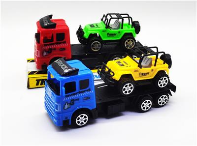 惯性拖头带滑行吉普车 - OBL840422