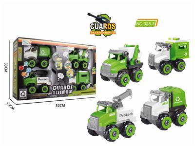 DISASSEMBLY AND ASSEMBLY OF SANITATION VEHICLE - OBL840448