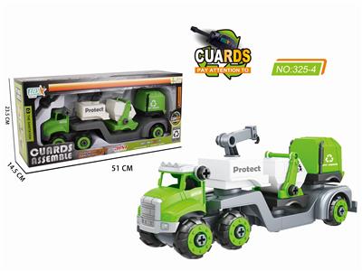 DISASSEMBLY AND ASSEMBLY OF THREE IN ONE SANITATION VEHICLE - OBL840452