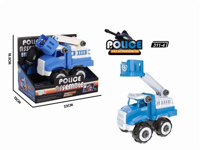 DISASSEMBLY AND ASSEMBLY OF POLICE RESCUE VEHICLE - OBL840457