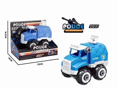 DISASSEMBLY AND ASSEMBLY OF POLICE RADAR CAR - OBL840458