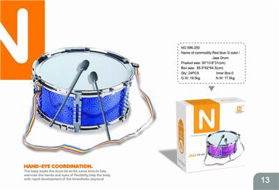 红蓝2色爵士鼓 - OBL840780