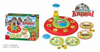 动物寻找游戏盘 - OBL841086