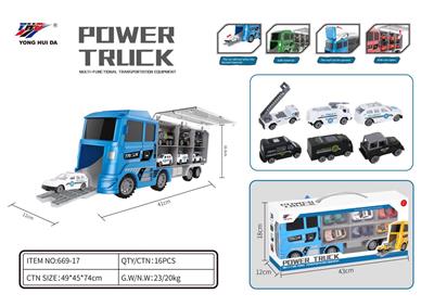 POLICE CONTAINER TRUCK - OBL841366