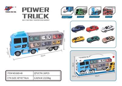 POLICE CONTAINER TRUCK - OBL841374