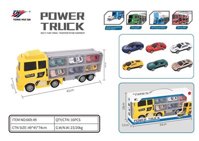 ENGINEERING CONTAINER TRUCK - OBL841375