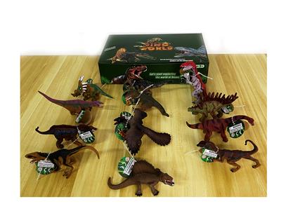 5寸仿真实心恐龙12款 - OBL841859