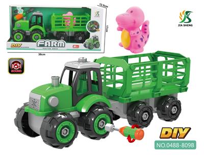 DISASSEMBLE THE FARMERS CAR, MUSIC. - OBL842096