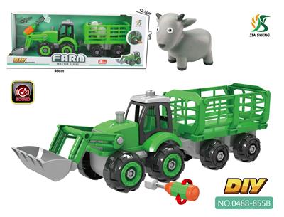 DISASSEMBLE THE FARMERS CAR, MUSIC. - OBL842109