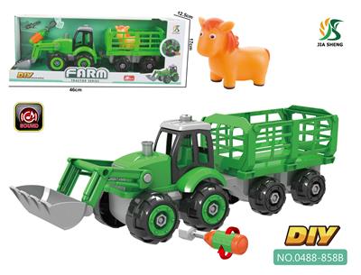 DISASSEMBLE THE FARMERS CAR, MUSIC. - OBL842112