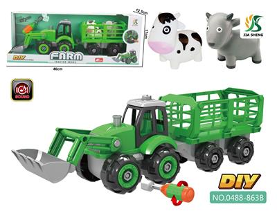 DISASSEMBLE THE FARMERS CAR, MUSIC. - OBL842117