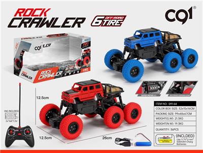 1：16六轮攀爬仿真车 - OBL843695