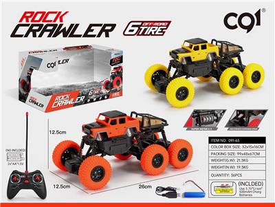 1：16六轮攀爬仿真车 - OBL843696