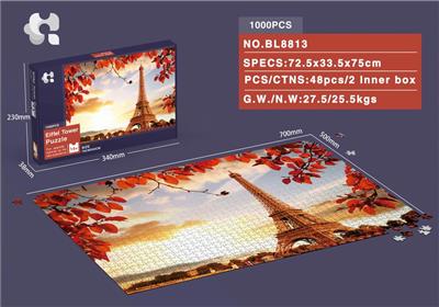 EIFFEL TOWER PUZZLE 1000PCS. - OBL843977