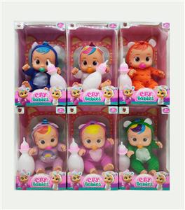 WINDOW BOX 9 INCH IC MUSIC CRYING DOLL - OBL844024