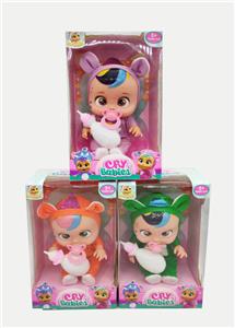 WINDOW BOX 14 INCH IC MUSIC CRYING DOLL - OBL844026