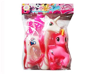 ORNAMENT ELF HORSE. - OBL844305