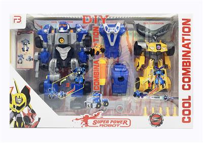 DISASSEMBLY AND ASSEMBLY OF DEFORMATION ROBOT AND ONE-STEP DEFORMATION BULLDOZER - OBL844428