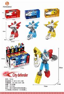 THREE IN ONE TRAIN DEFORMATION ROBOT - OBL844440