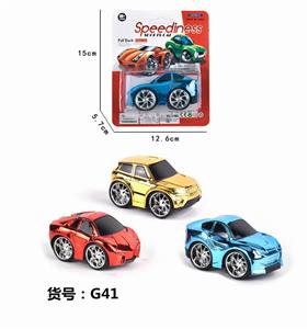 Q VERSION OF THE SPRAY-PLATED BACK-FORCE SPORTS CAR. - OBL844542