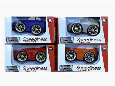 Q VERSION PAINTED BACK FORCE SPORTS CAR. - OBL844544