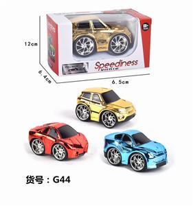 Q VERSION OF THE SPRAY-PLATED BACK-FORCE SPORTS CAR. - OBL844545