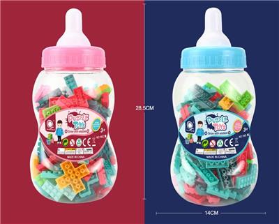 益智拼装俄罗斯积木（约90PCS） - OBL844587