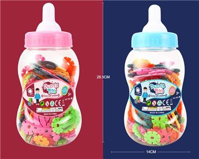 益智拼装雪花片积木（约145PCS） - OBL844591