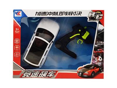 路虎越野1:18四通+枪型遥控器+3D灯光仿真车 - OBL844725