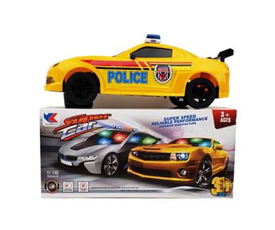 ELECTRIC 10,000-WAY BUMBLEBEE 3D LIGHT MUSIC SIMULATION POLICE CAR. - OBL844823