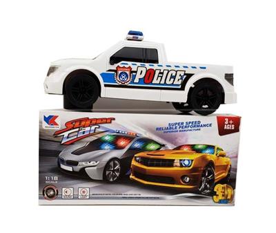 ELECTRIC WAND HEAD 3D LIGHT MUSIC SIMULATION POLICE CAR. - OBL844826