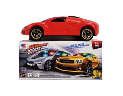 1: 18 electric universal bugatti 3d light music simulation car - OBL844848