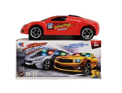 1: 18 electric universal bugatti 3d light music racing car - OBL844849