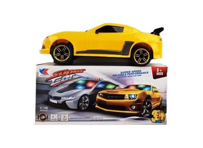 1: 18 electric universal head 3d light music police car - OBL844859